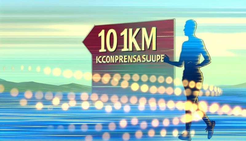 10km 조깅 칼로리 소모